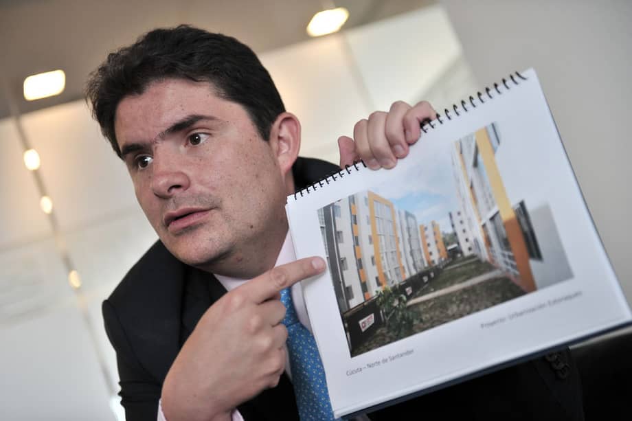 Luis Felipe Henao Cardona, ministro de Vivienda. / David Campuzano - El Espectador