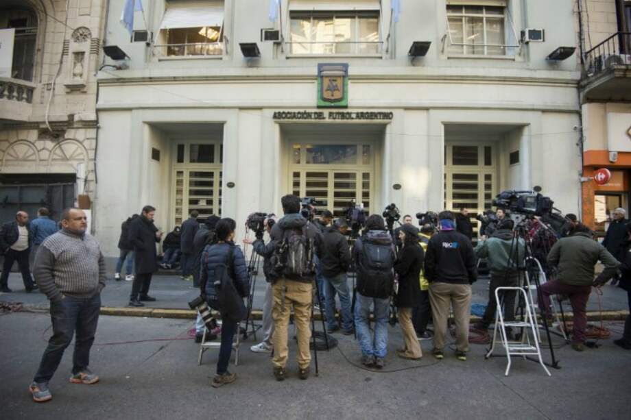 Sede de la Asociación del Fútbol Argentino, en Buenos Aires (Argentina). / AFP