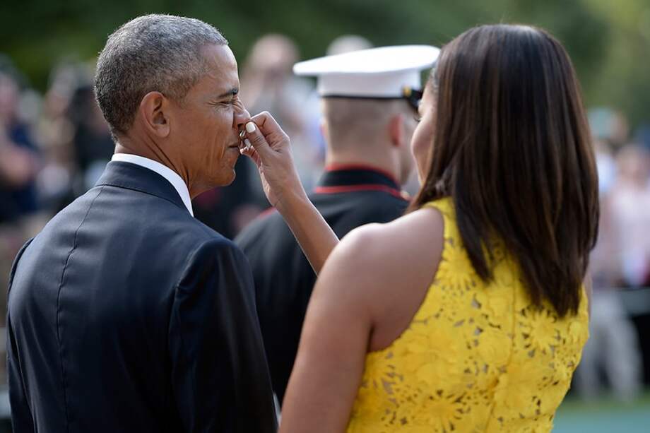 Barack y Michelle Obama. / AFP