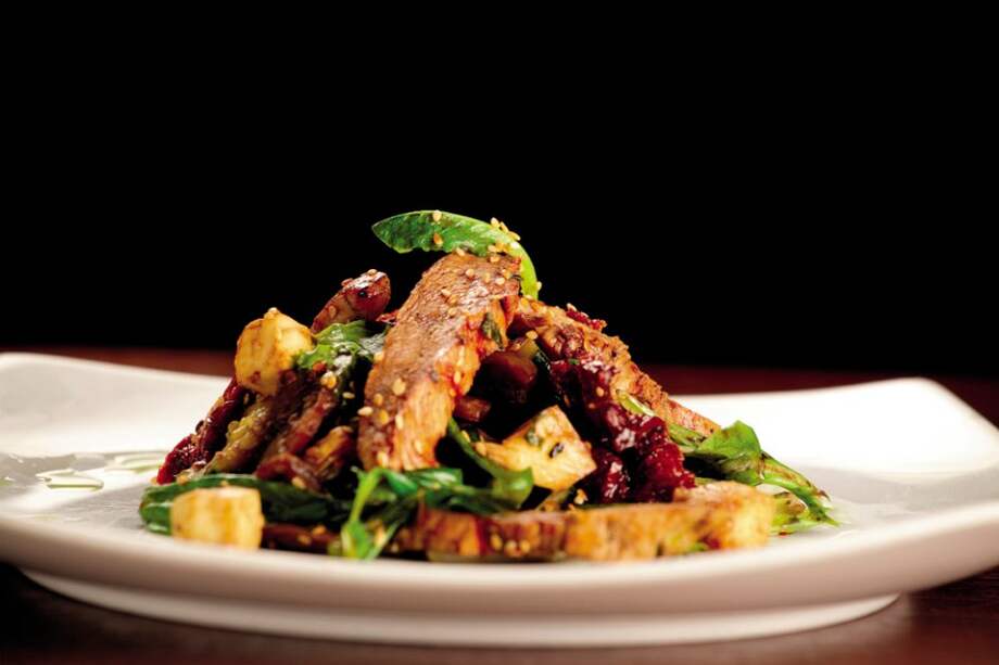 Ensalada de pollo Satay