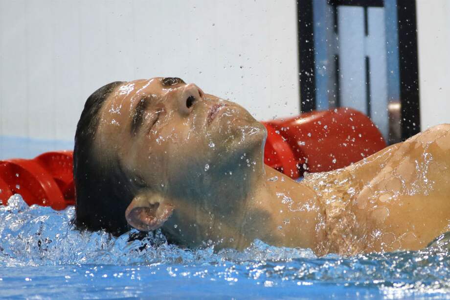 Michael Phelps, nadador estadounidense. / AFP