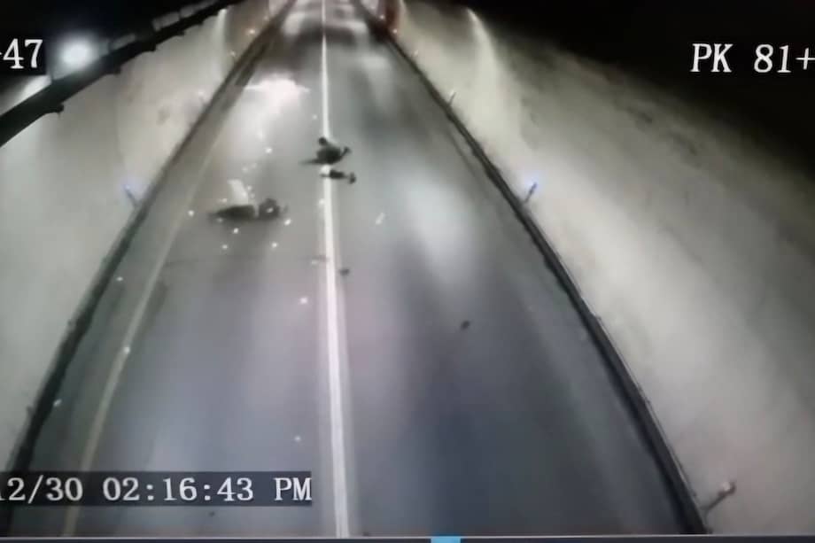 Dos motociclistas resultaron lesionados