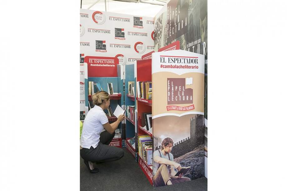 El Cambalache literario es uno de los sucesos relevantes durante las jornadas culturales en la Fiesta del Libro de Medellín. / Cortesía Fiesta del Libro de Medellín