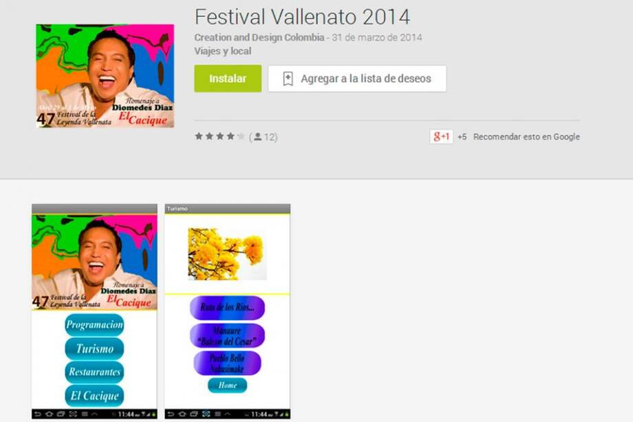 Eventsite se puede descargar gratuitamente e instalar en cualquier teléfono inteligente.