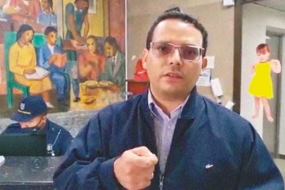 Manuel Raad Berrío se entregó en las instalaciones de la Fiscalía en Bogotá. / Archivo particular