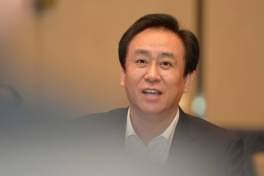 El fundador del gigante inmobiliario Evergrande, Xu Jiayin.