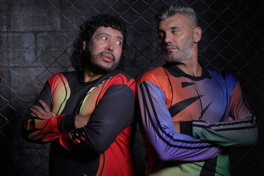 René Higuita y Sergio Goycochea.
