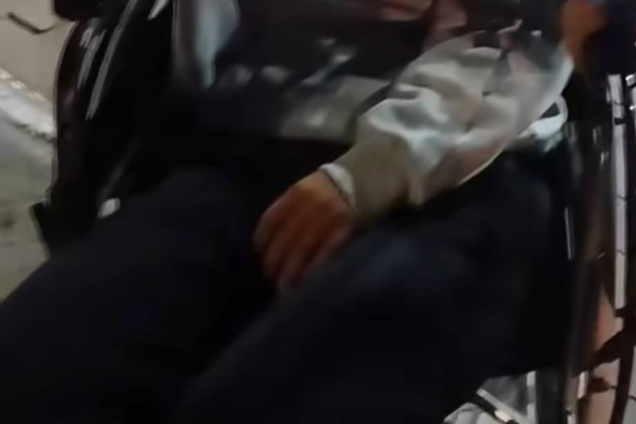 La escena ocurrió en el centro comercial Plaza Imperial, en la localidad de Suba.