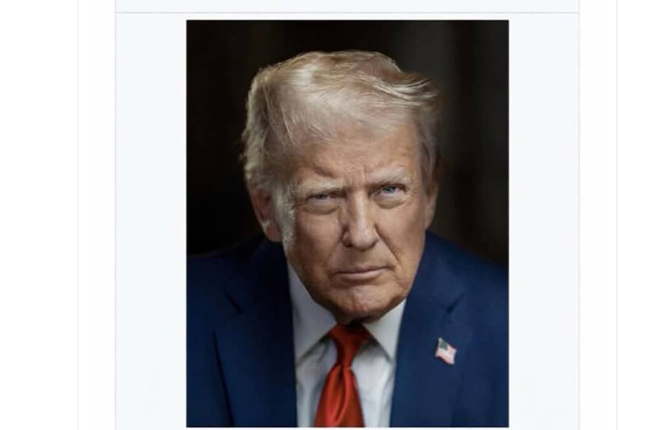 Captura de una publicación en la cuenta en Truth Social @realDonaldTrump del presidente de Estados Unidos, Donald Trump.