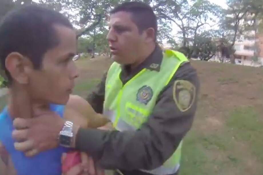 Abuso policial a jóvenes deportistas