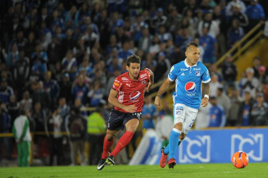 El jugador de Millonarios sufrió desgarro grado 2 de isquiotibial en su pierna izquierda. / Cristian Garavito