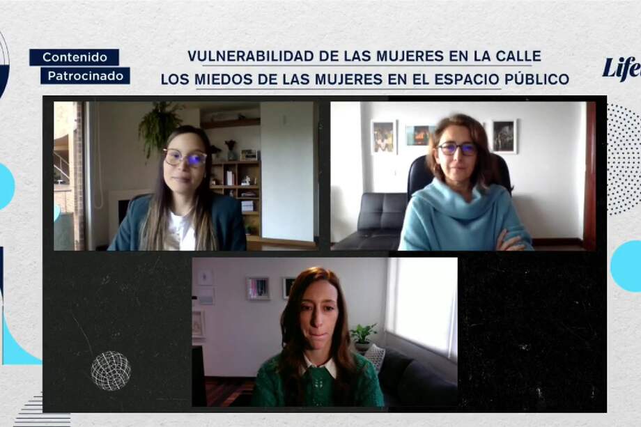 Puede revisar el conversatorio “Vulnerabilidad de las mujeres en la calle” en el Facebook Live de El Espectador. / Pantallazo de la transmisión