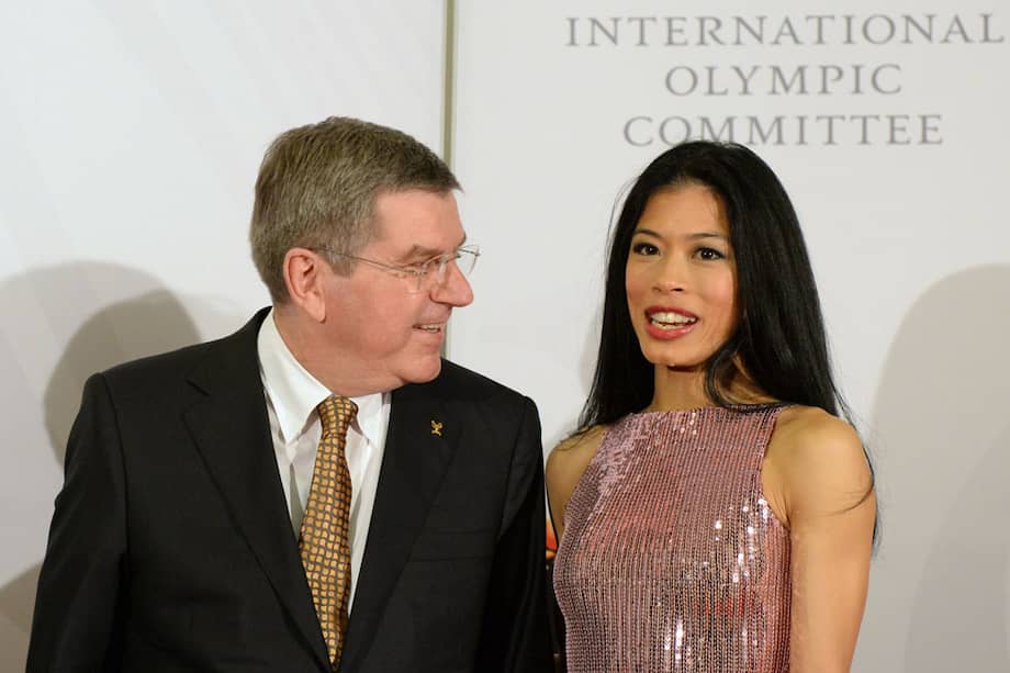 Vanessa Mae, una violinista en Sochi