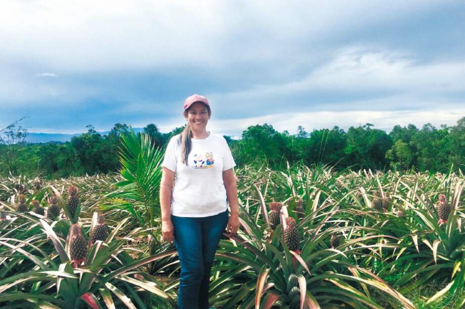 Olga Lucía Gamba, agricultora de Vistahermosa (Meta). / Cortesía.