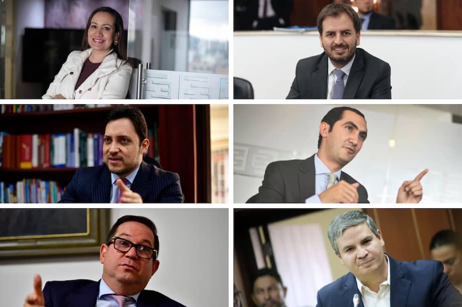 Carolina Corcho (Pacto Histórico), Andrés Forero (Centro Democrático), Carlos Motoa (Cambio Radical), David Barguil (Partido Conservador), Lidio García (Partido Liberal) y Juan Felipe Lemus (Partido de La U) son las cabezas de lista al Senado de algunos partidos.