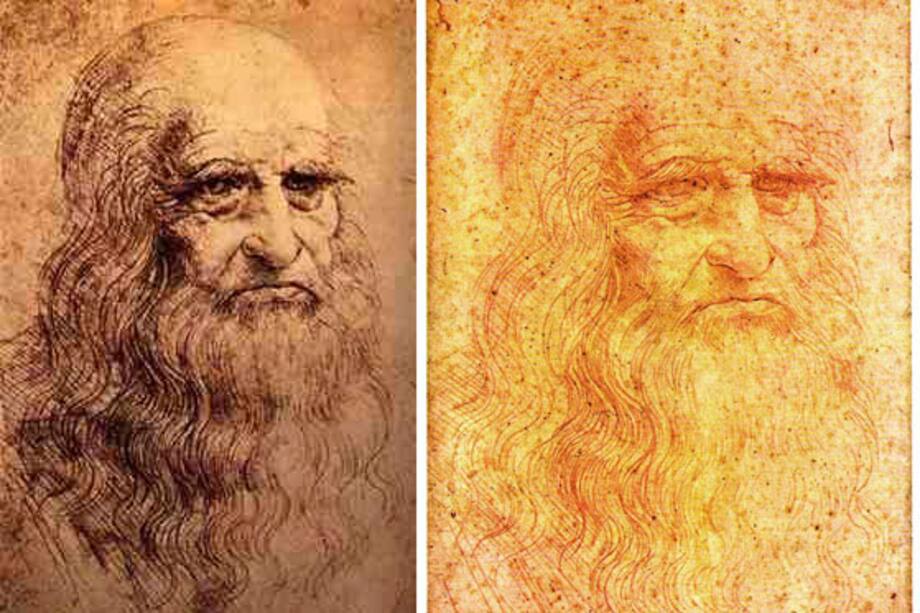 Expertos estudiarán cómo restaurar el "deteriorado" autorretrato de Leonardo