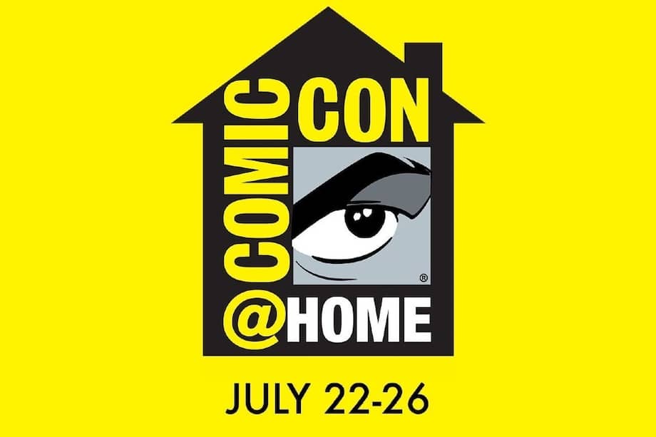 Logo de la Comic-Con at Home 2020 de San Diego.