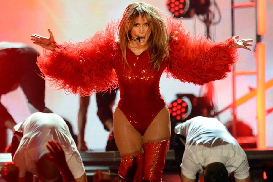 Jennifer Lopez en los Billboard 2013.