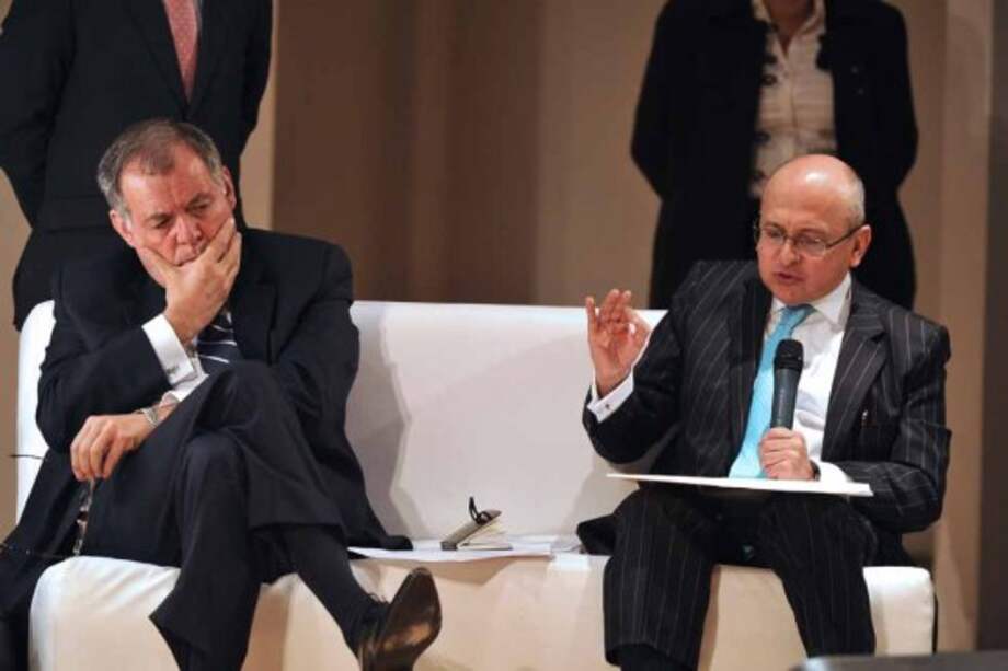 El procurador, Alejandro Ordóñez y el fiscal, Eduardo Montealegre . / Archivo