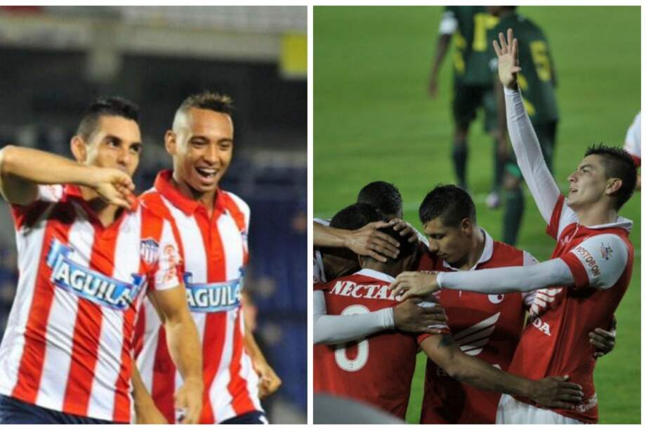 Junior vs. Santa Fe, primera semifinal de la Copa Postobón