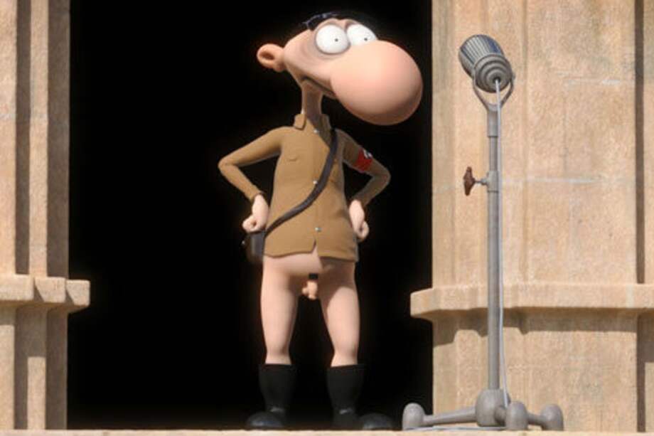 El comic "Adolf, die Nazisau"/ tomada de: klatsch-tratsch.de