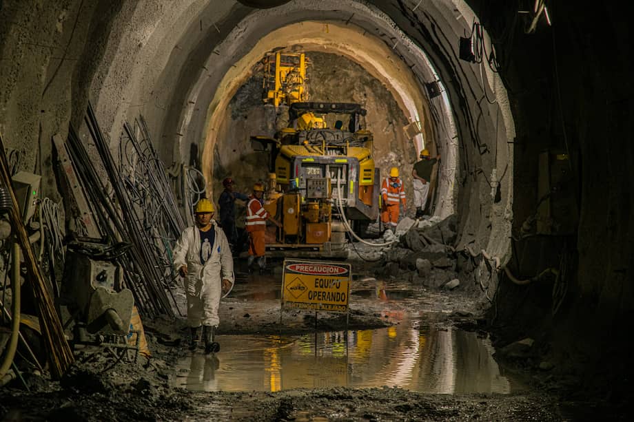 El túnel Guillermo Gaviria Echeverri tendrá 9.730 metros.