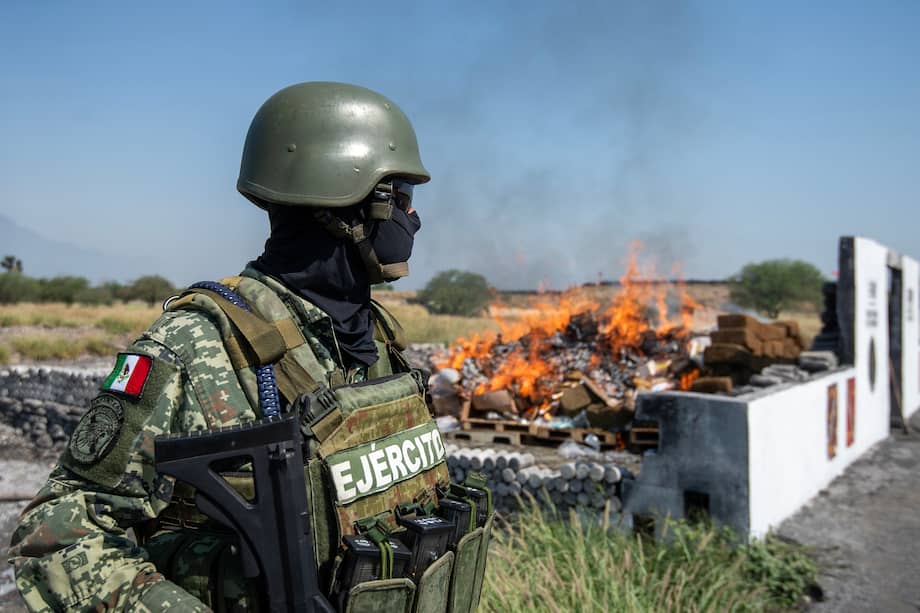 Foto de referencia de integrantes del Ejército mexicano.