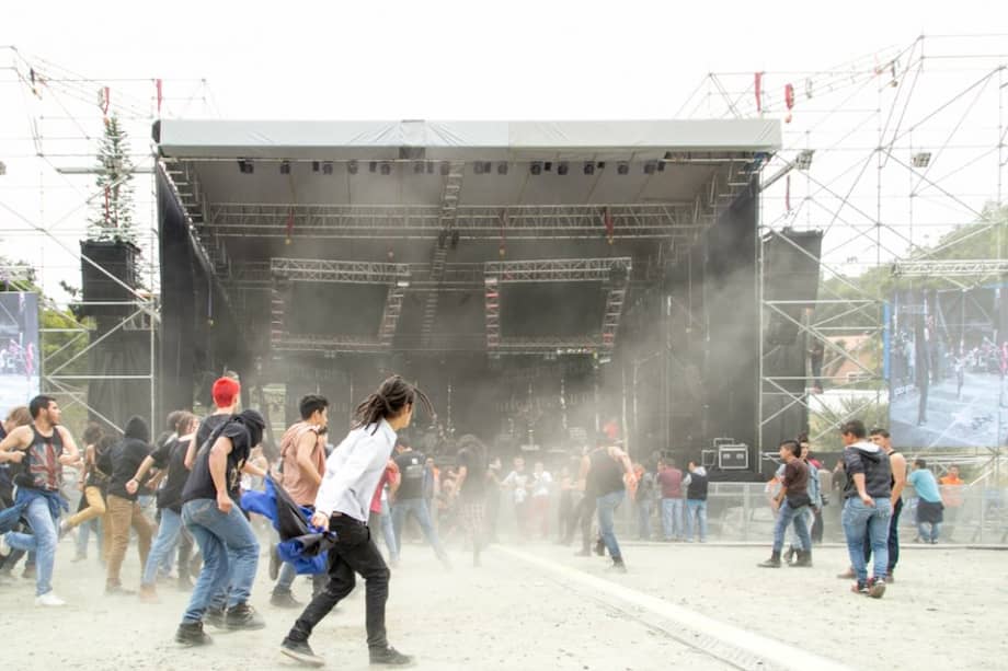 Manizales Grita Rock ha venido consolidándose en los últimos años como un referente cultural. / Julián Arboleda