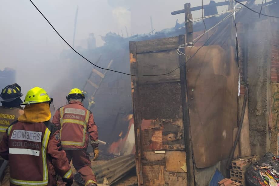 La causas de la conflagración son materia de investigación.
