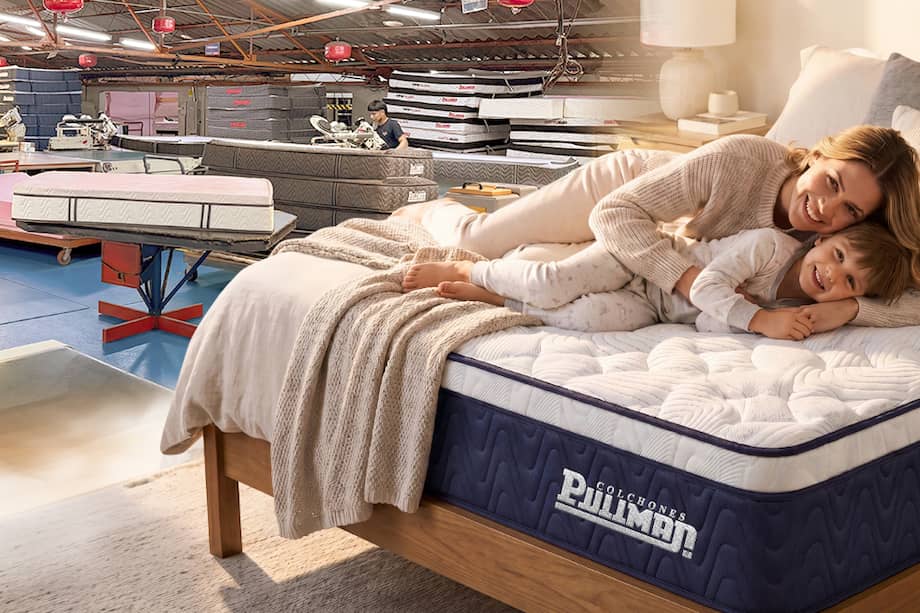 Colchones Pullman combina fabricación nacional, innovación y una red de más de 70 tiendas en Colombia.