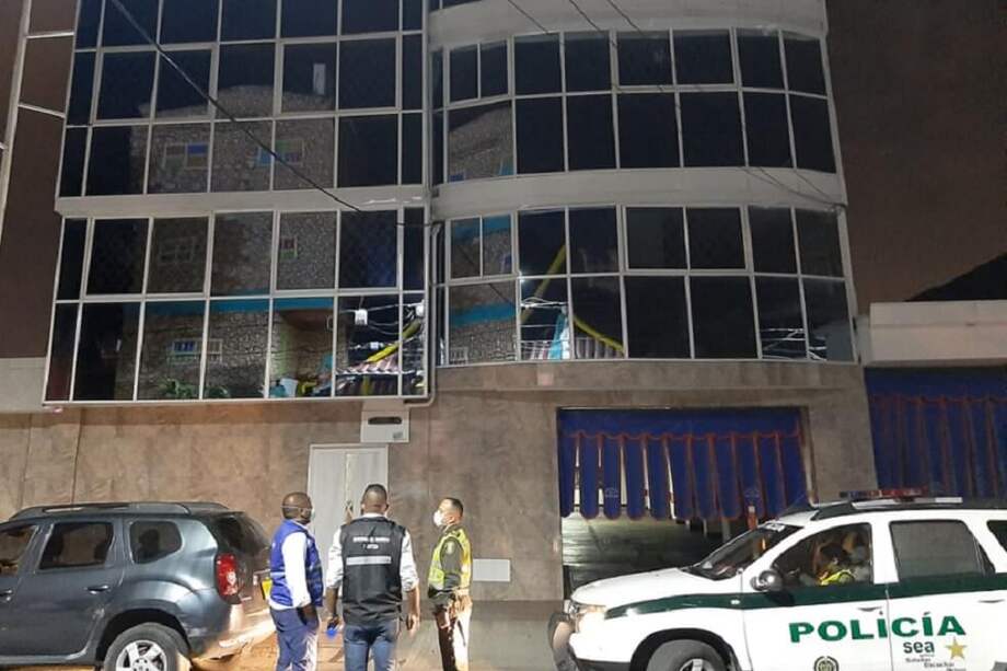 Se cerró un motel que estaba funcionando durante la cuarentena en el centro de Cali. / Cortesía