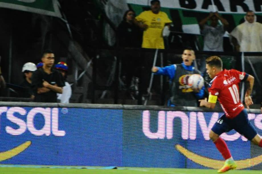 Quintero llegó a cuatro goles en la Liga Águila-II / @DIM_Oficial