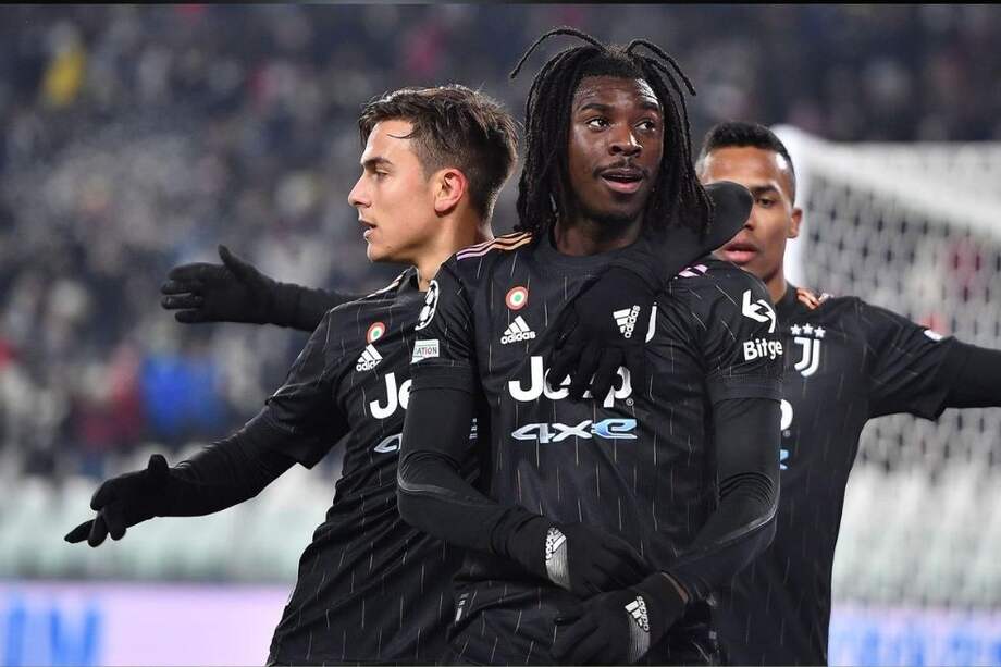 Moise Kean anotó el único gol de la victoria de la Juventus sobre Malmo.