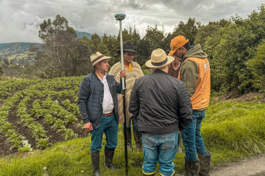 Al menos 500 familias viven en la zona del páramo del Cocuy, donde se restituyó la titularidad de las tierras a los campesinos.