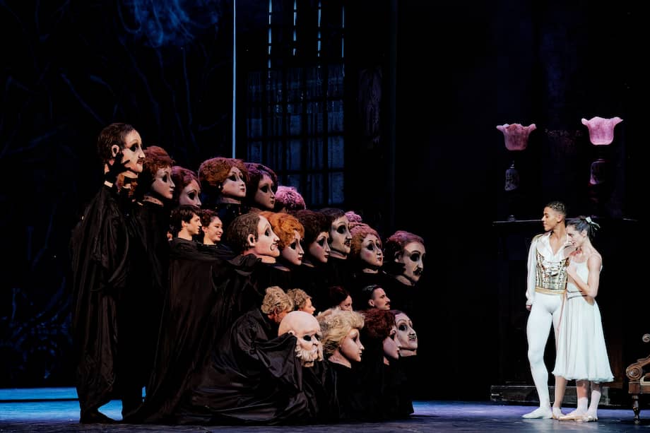 Les danseuses et danseurs du Ballet de l’Opéra national de Paris.