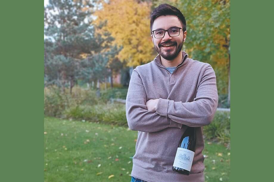 Juan Sebastián Giraldo, enólogo colombiano.