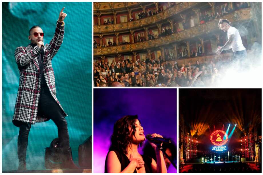 Tomadas de Facebook.com/pg/LatinGRAMMYs