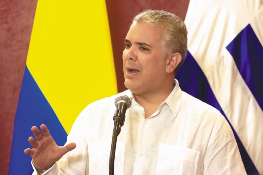 En entrevista, el presidente saliente, Iván Duque, tuvo algunas palabras en contra de su sucesor.