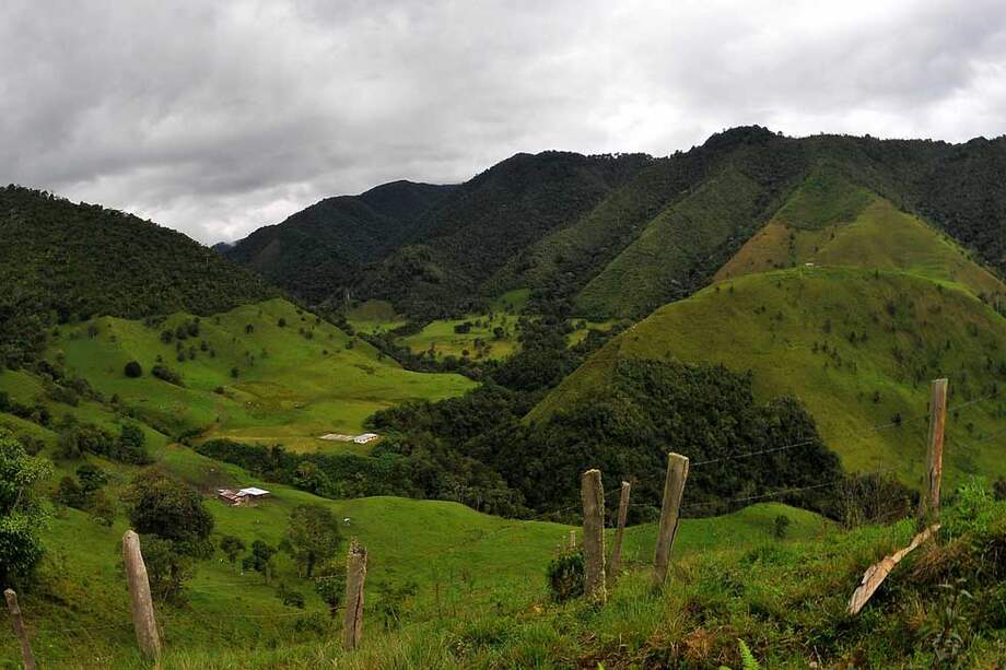 La vereda de Marquetalia, que Álvaro Gómez estigmatizó como República Independiente en 1962. / Fotos: Cristian Garavito