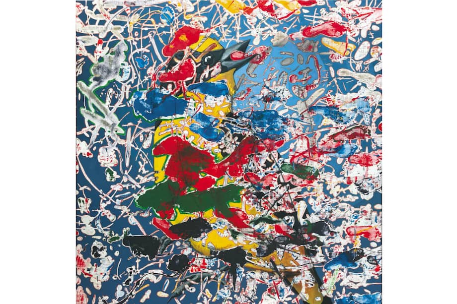 La obra de Duque propone reflexionar sobre la forma en la que los seres humanos conviven con la naturaleza. / Cortesía