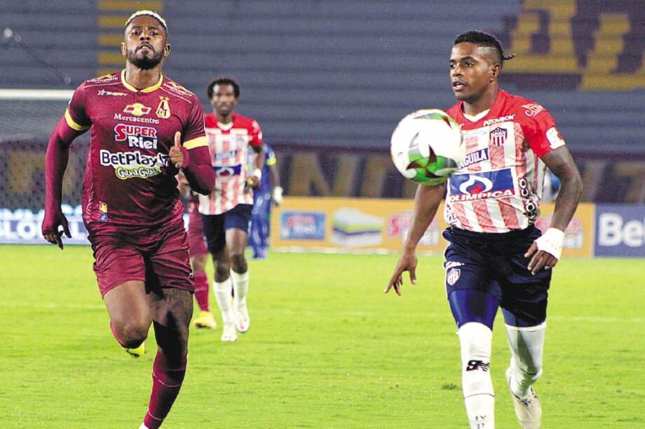 Tolima y Júnior enfrentan hoy a Nacional y Jaguares, respectivamente. / Dimayor