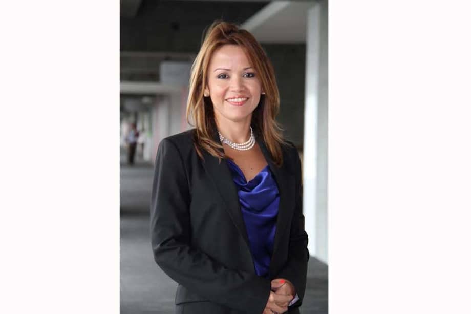 Aimeé Sentmat de Grimaldo, presidenta de Banistmo, antes HSBC Panamá. / Cortesía.