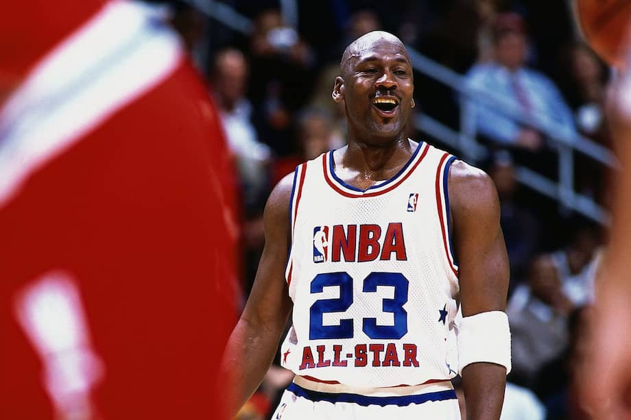 Michael Jordan, el máximo ícono del All Star Game de la NBA.