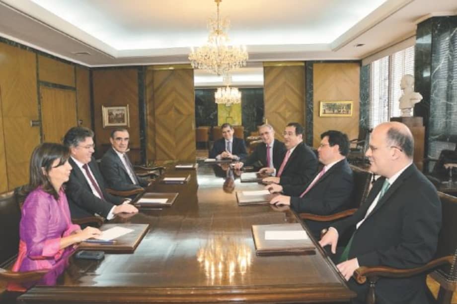 La junta directiva del Emisor. / Cortesía