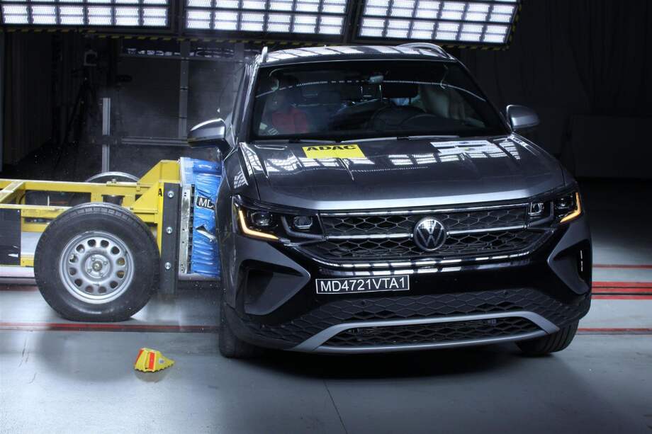 Prueba de choque Latin Ncap Taos.