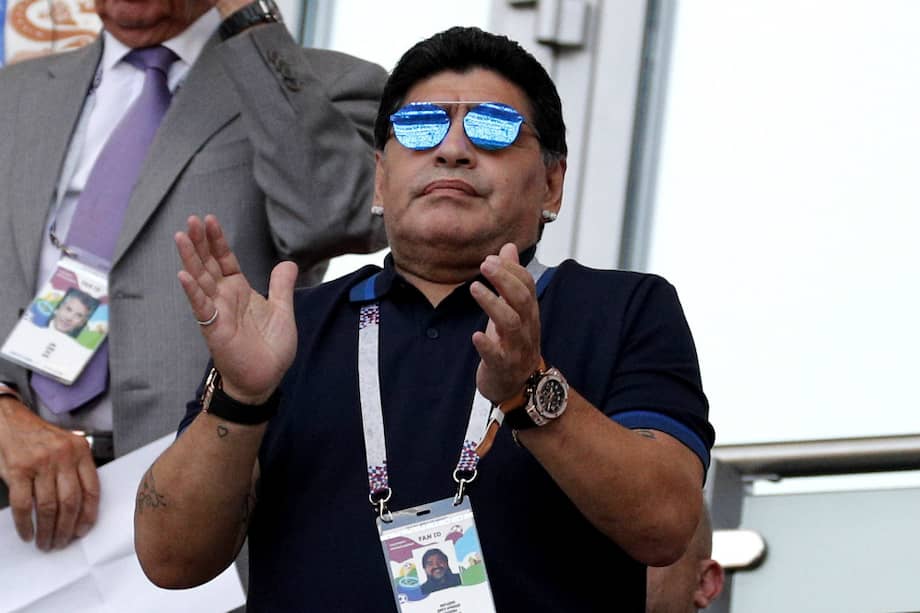 Maradona había cuestionado el arbitraje del estadounidense Mark Geiger en el duelo de Colombia ante Inglaterra. / EFE