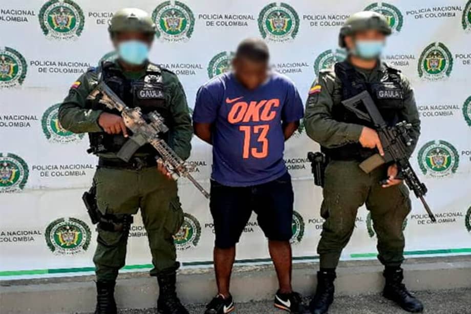 Enrique Alfonso Hurtado, alias Siete, presunto líder de extorsiones de "Los Mexicanos"