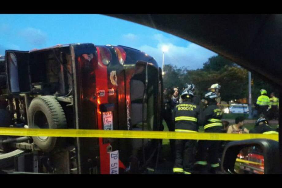 Cortesía, Bomberos de Bogotá. / Cortesía, Bomberos de Bogotá.