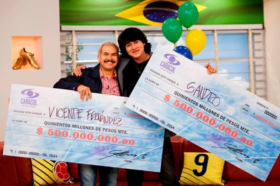 "Yo me llamo 2014" lo ganó Vicente Fernández y no Sandro