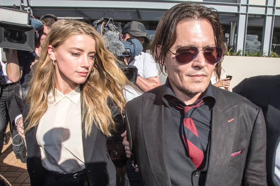 Los actores Amber Heard y Johnny Depp en abril de 2016. / Efe